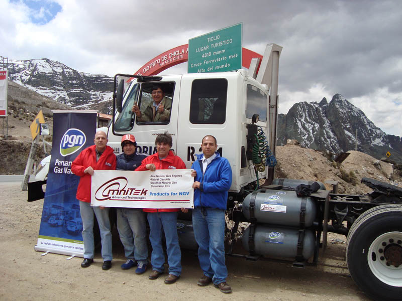 Omnitek News Diesel to Natural Gas Engine Conversion